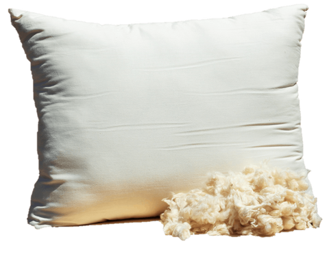 Buy Kapok Sleep Pillows - luxurious sateen is spun in the USA from 100%  USDA-certified