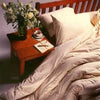 100% Organic Cotton Sateen Sheets in Natural