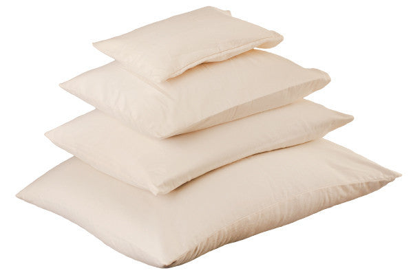 Sachi Organics Buckwheat Hull Crescent Support Pillow for Meditation