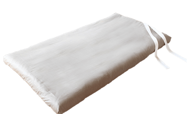 GREEN COTTON ROLL AWAY GUEST BED (STOWAWAY) with a 100% Cotton Twill Fabric Cover (WLH-A)