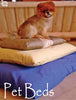 Natural Cotton Pet Bed with Cover