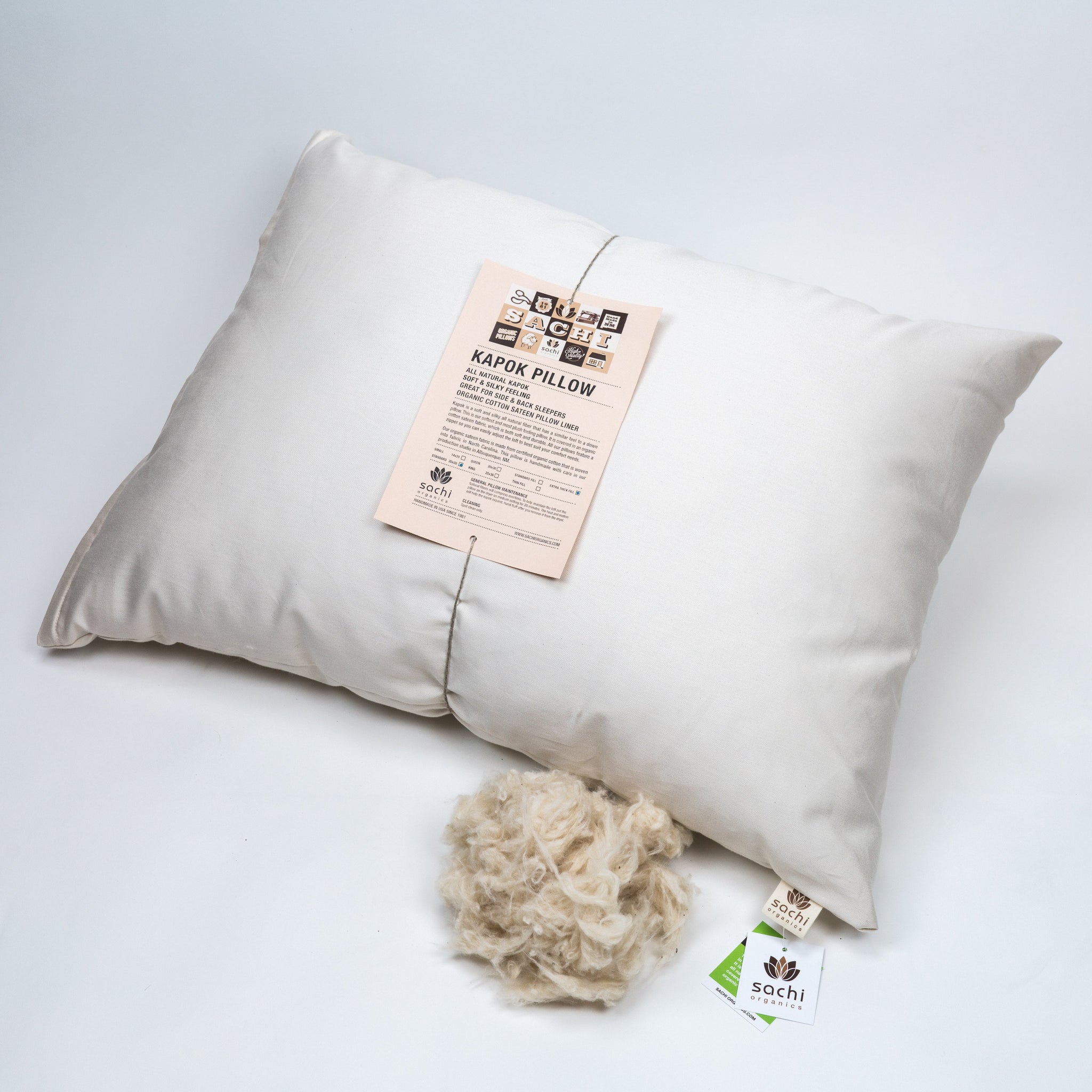 Natural Organic Pillow Filling Silk Kapok Fiber For Comfortable