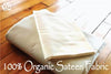 Duvet Covers Organic Sateen in Natural on BOTH SIDES (WLH D)