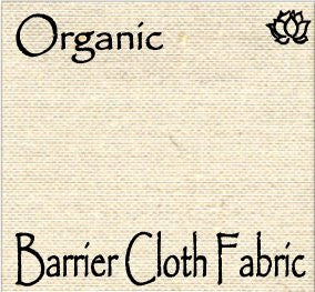 Neckroll Cover only - 100% Organic Cotton Barrier Cloth Fabric - WLH C