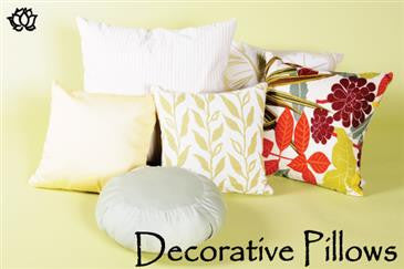 Pillow Covers - WLH A 100% Cotton Twill Fabric