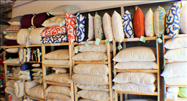 Pillow Covers - WLH E 100% Organic Cotton Sateen Print Fabric