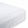 Flannel Fitted Crib Sheet Mama & Baby Chickies
