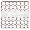 Ultimate Swaddle Mod Circles on White