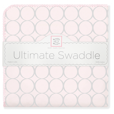 Ultimate Swaddle Sterling Mod Circles
