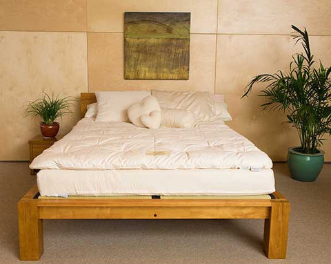 Organic Cotton Mattress Protector - Soaring Heart Natural Bed Company