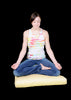 Zabuton Meditation Pillow Covers only in 100% Organic Cotton Barrier Cloth Fabric